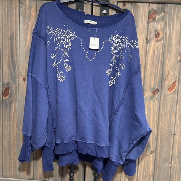 FREE PEOPLE Graphic Camden Pullover - Picture 7 of 9